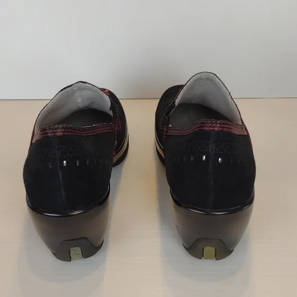 J-41 Black and Red Mules - Picture 5 of 16